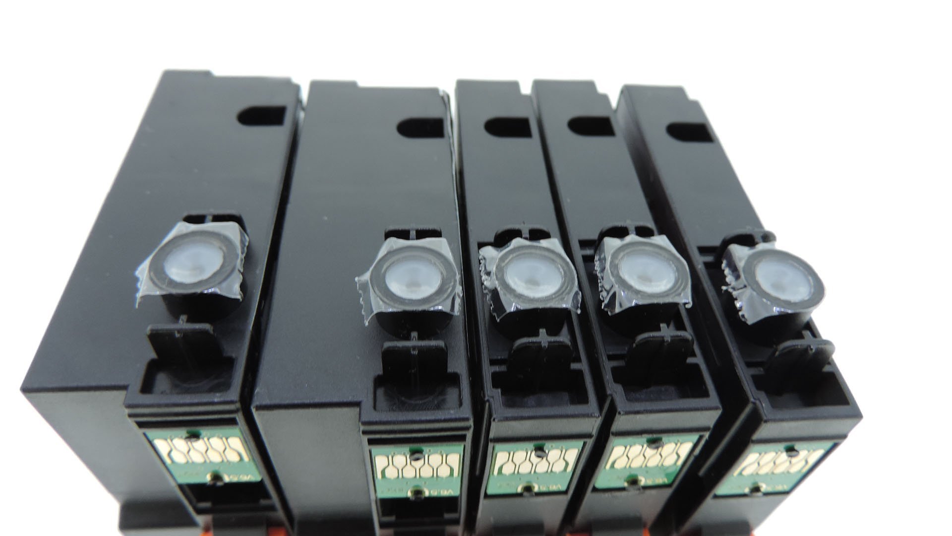 Amazon.co.jp: EPSON 61/65顔料 4色+BK=5本セット【IC61顔料PG BK×2】+